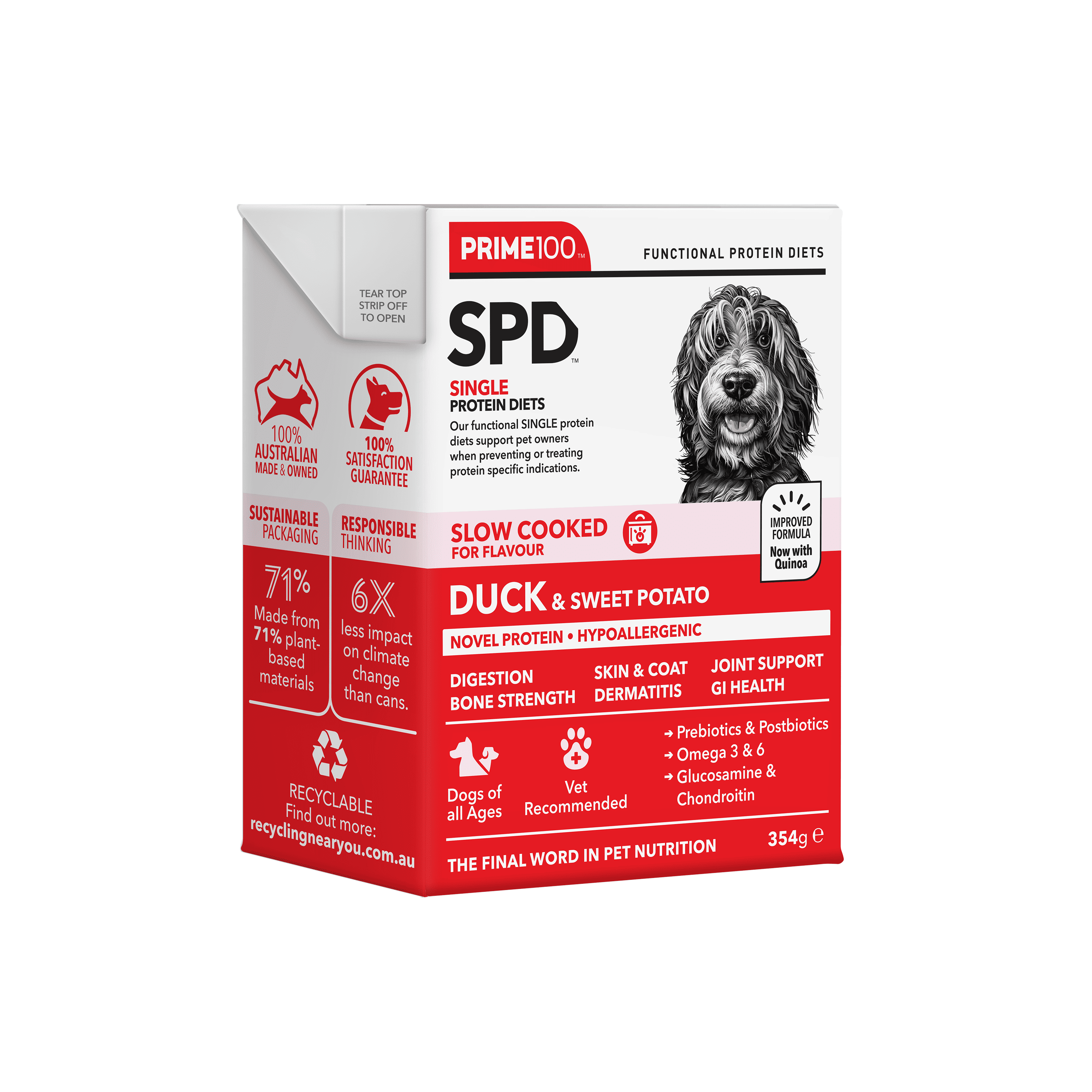 SPD™ Slow Cooked Duck & Sweet Potato 354g