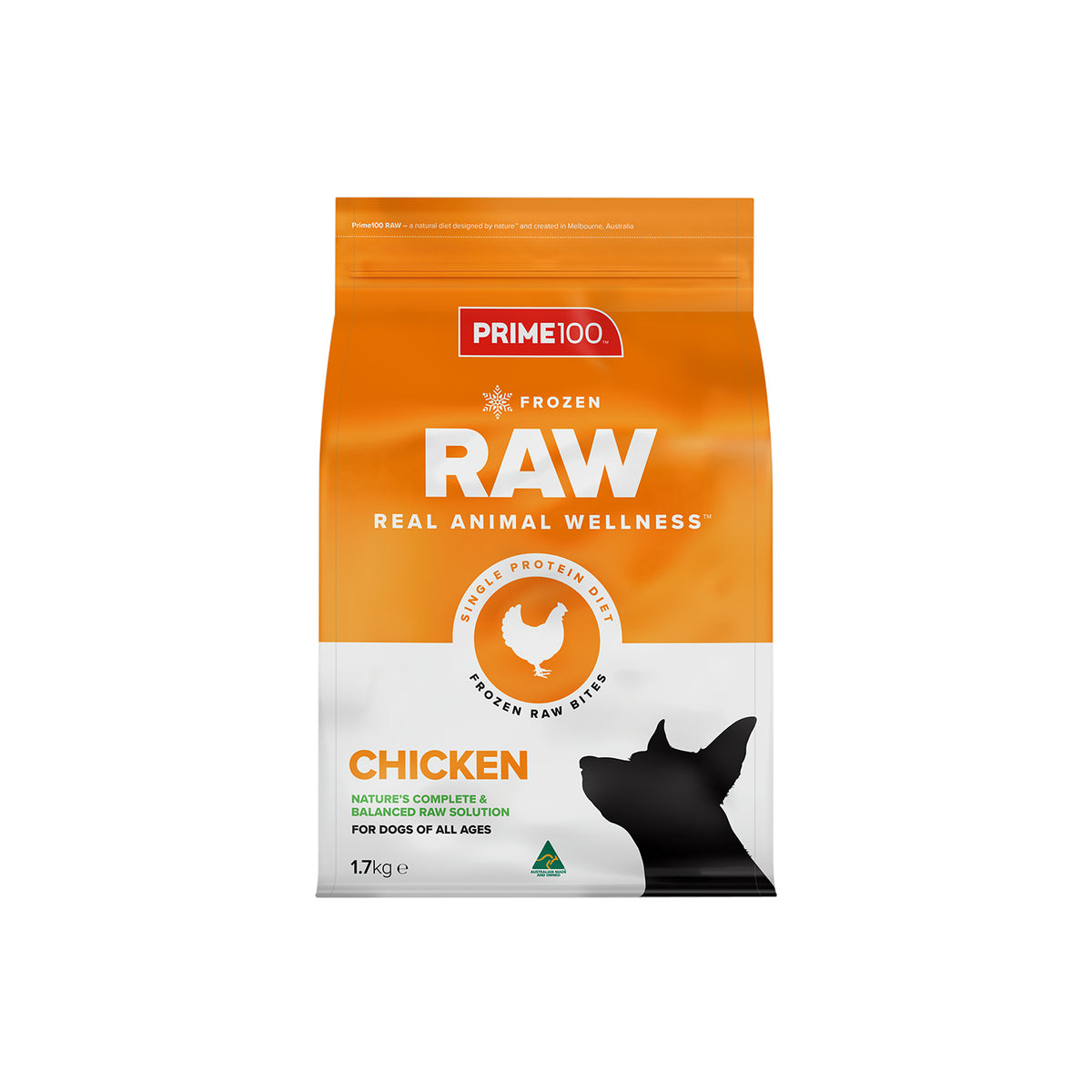 Frozen raw 2024 chicken for dogs