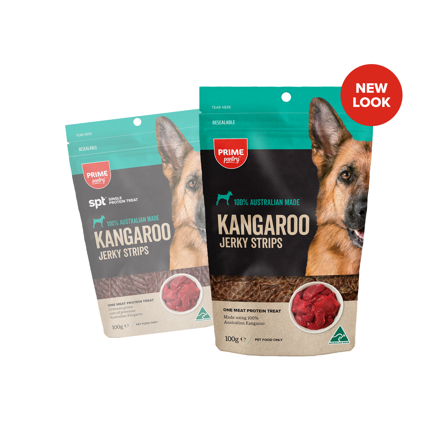 Prime Pantry Kangaroo Jerky Strips 100g Prime100