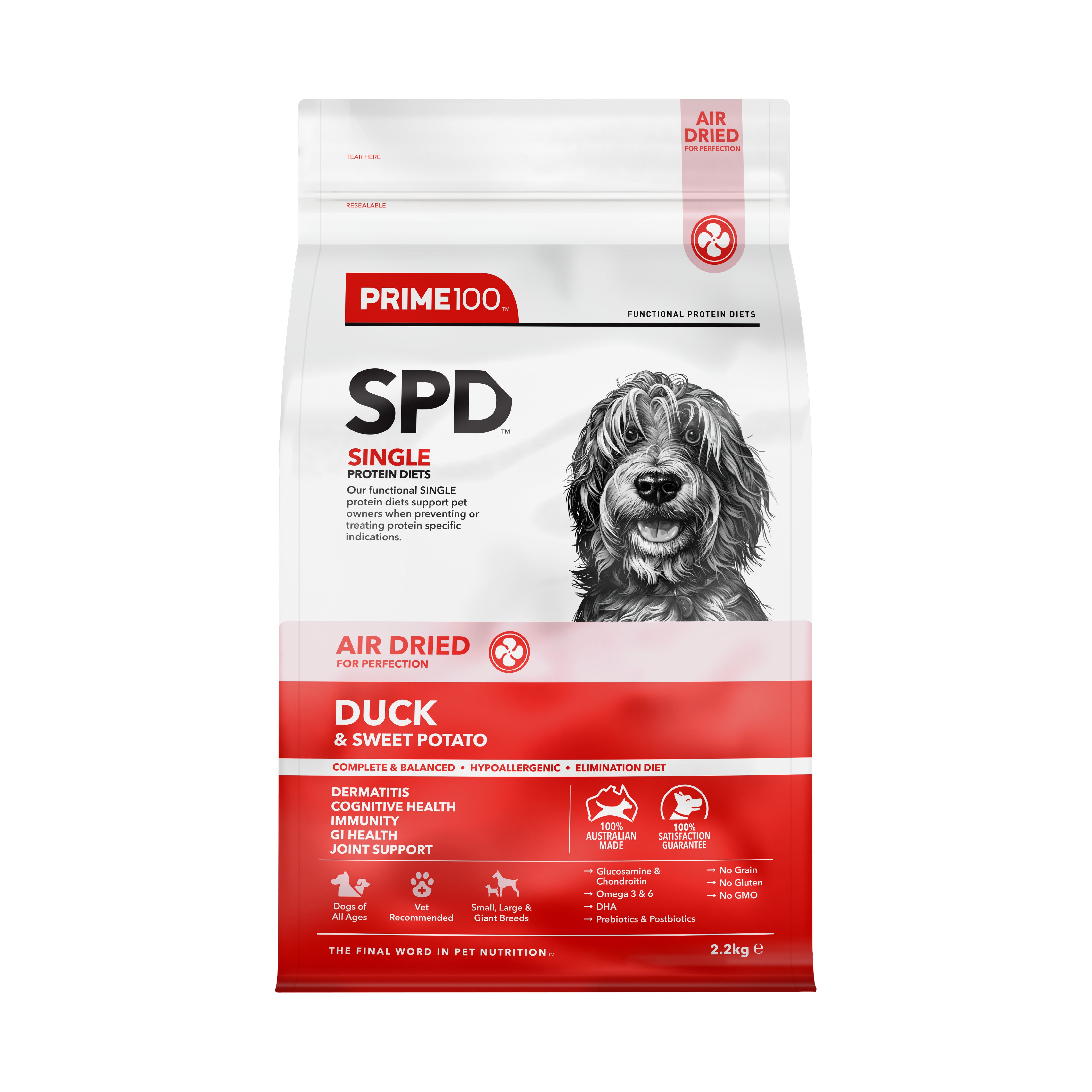 SPD™ Air Dried Duck & Sweet Potato 2.2kg