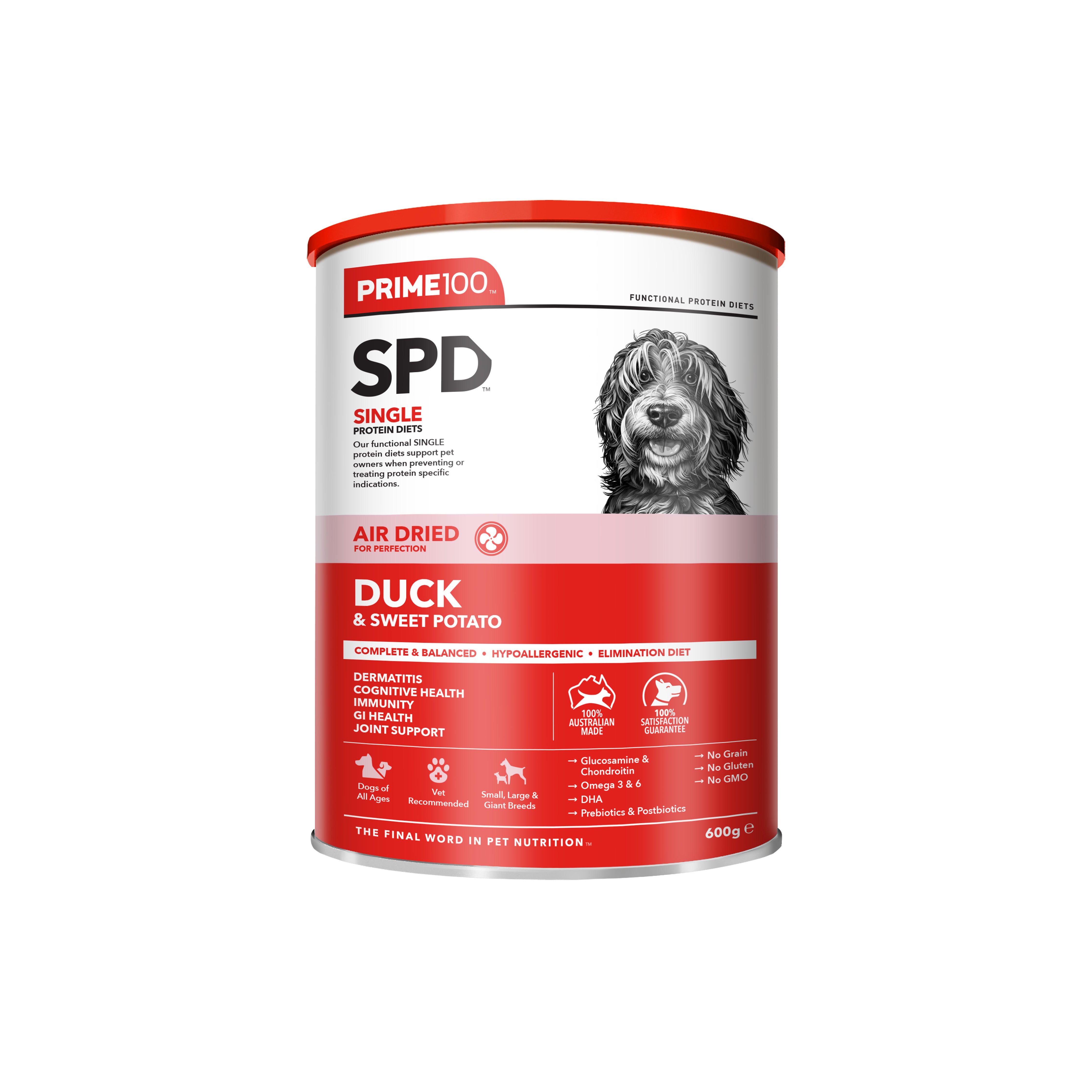 SPD™ Air Dried Duck & Sweet Potato 600g