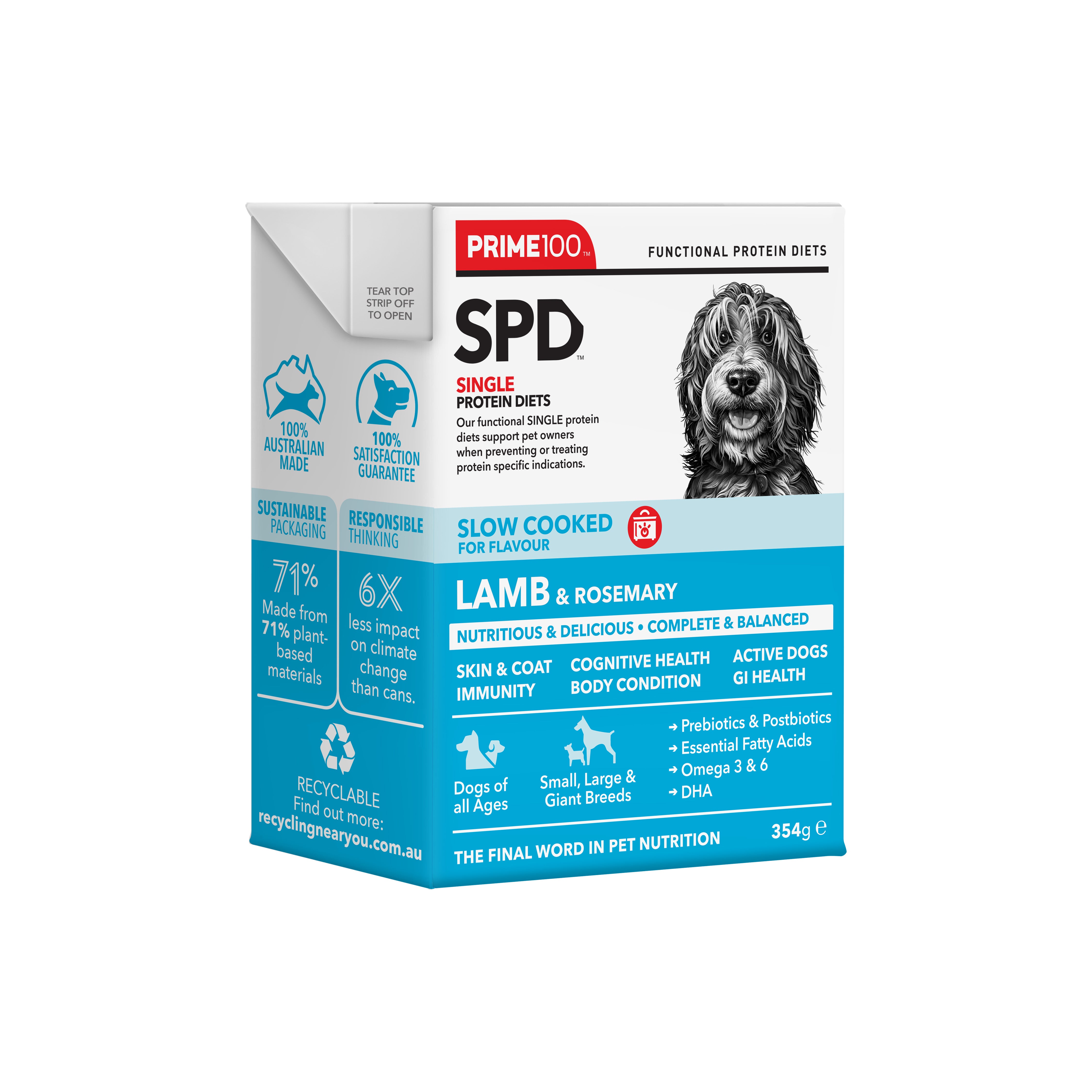 SPD™ Slow Cooked Lamb & Rosemary 354g